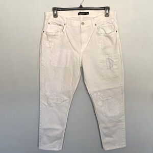 Ralph Lauren Eyelet Patched Jeans